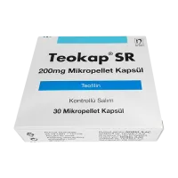 Фото Теокап капс. :: Теопэк полный аналог SR 200 мг таблеток пролонг. действия №60