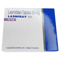 Фото Ласмидитан (Lasmiditan) :: Рейвау, Reyvow аналог :: Lasmiray 50мг таблетки №4